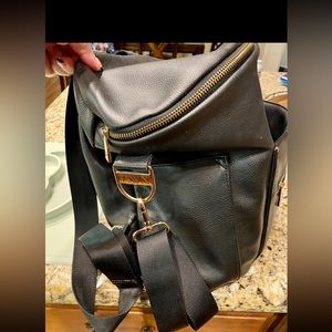 Fawn Diaper Backpack- Black